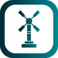 Windmill Vector Icon Design