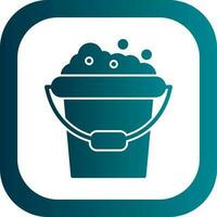 Bucket Vector Icon Design