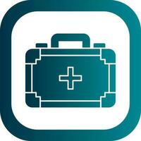 First aid kit Vector Icon Design