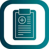 Medical prescription Vector Icon Design