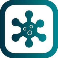 Bacteria Vector Icon Design