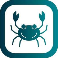 Crab Vector Icon Design