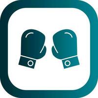 Boxing gloves Vector Icon Design