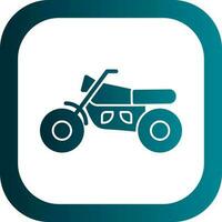 Motorbike Vector Icon Design