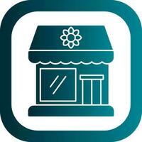 Flower shop Vector Icon Design