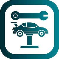 Car repair Vector Icon Design