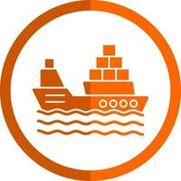 diseño de icono de vector de barco