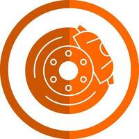 Brake disc Vector Icon Design