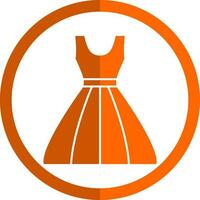 Dress Vector Icon Design