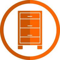 Chest of drawers Vector Icon Design