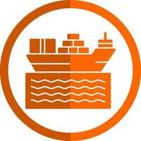 Ship Vector Icon Design