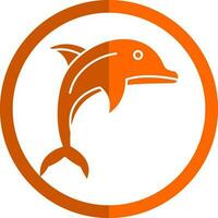 Dolphin Vector Icon Design