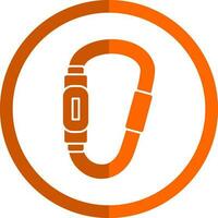 Carabiner Vector Icon Design