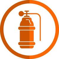 Oxygen tank Vector Icon Design