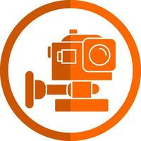 Action camera Vector Icon Design