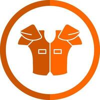 Shoulder pads Vector Icon Design