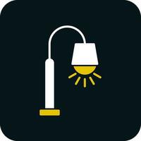 diseño de icono de vector de lámpara de calle