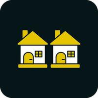 Houses Vector Icon Design