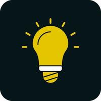 Light bulb Vector Icon Design