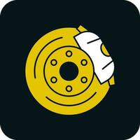 Brake disc Vector Icon Design