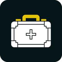 First aid kit Vector Icon Design