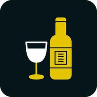 diseño de icono de vector de vino