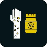 Drug allergy Vector Icon Design