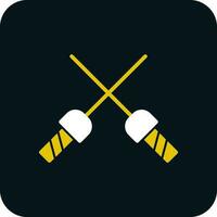 Fencing Vector Icon Design