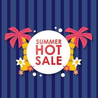 Summer sale brochure discount vector. Special price offer coupon for social media post,  promotion ad, shopping flyer, voucher, website campaign and advertising vector