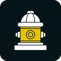 Fire hydrant Vector Icon Design