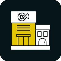 Pizza shop Vector Icon Design