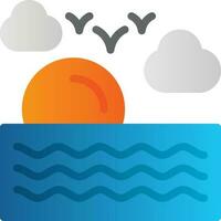 Ocean Vector Icon Design
