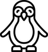 pingüino vector icono diseño