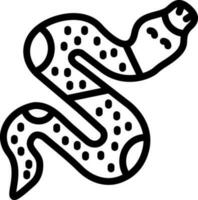 diseño de icono de vector de serpiente