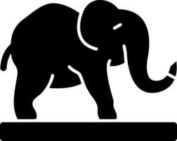 diseño de icono de vector de elefante