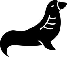 Seal Vector Icon Design