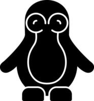 pingüino vector icono diseño