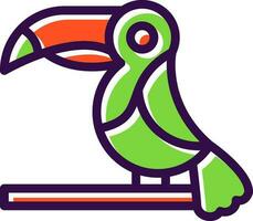 Toucan Vector Icon Design