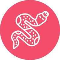 diseño de icono de vector de serpiente