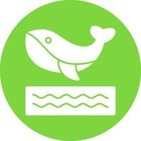 ballena vector icono diseño