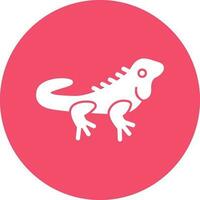 Iguana Vector Icon Design