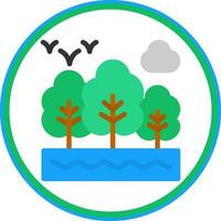 Rainforest Vector Icon Design