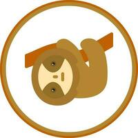 Sloth Vector Icon Design