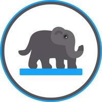 diseño de icono de vector de elefante