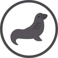 Seal Vector Icon Design