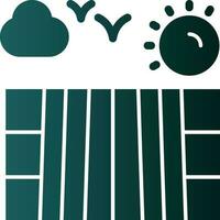 Land Vector Icon Design