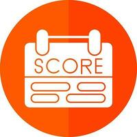 Scoring Vector Icon Design