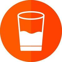 Glass of water Vector Icon Design