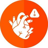 Heart attack Vector Icon Design
