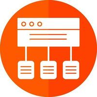 Data flow Vector Icon Design